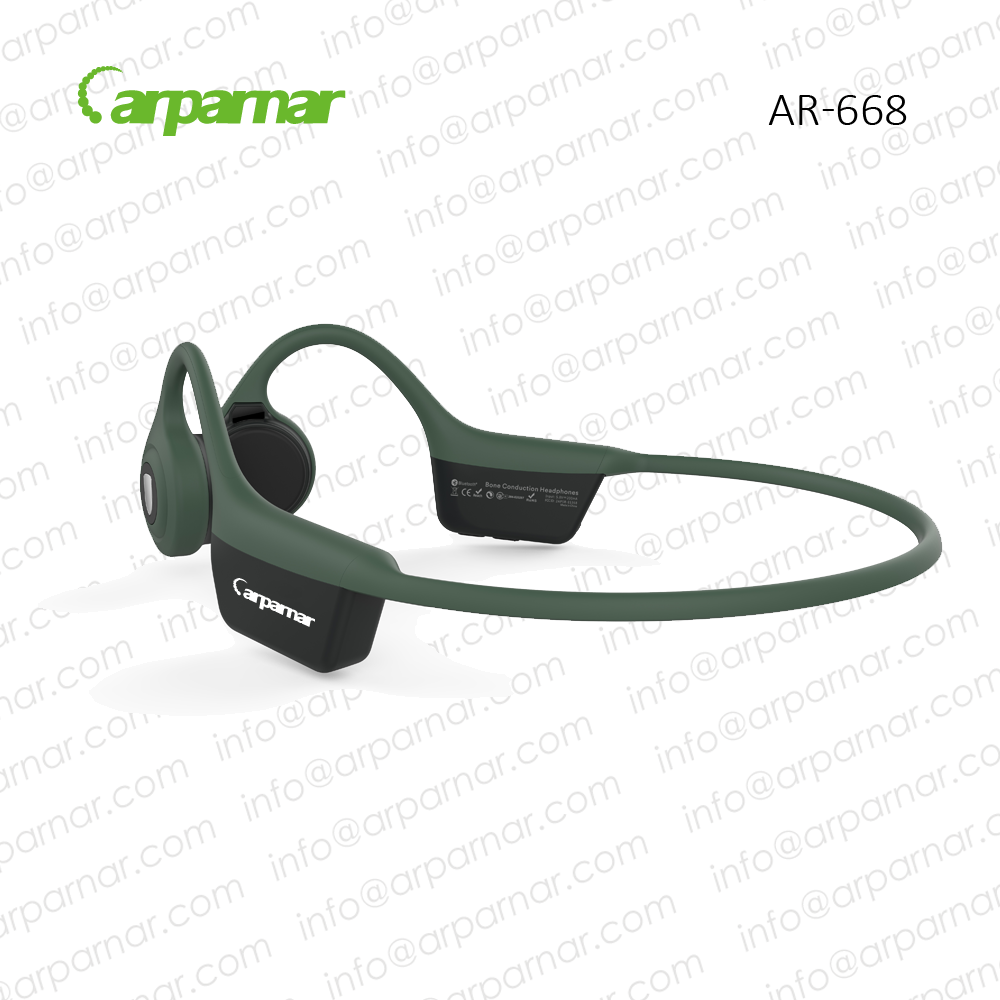 AR-668 arparnar bone conduction headphone gray