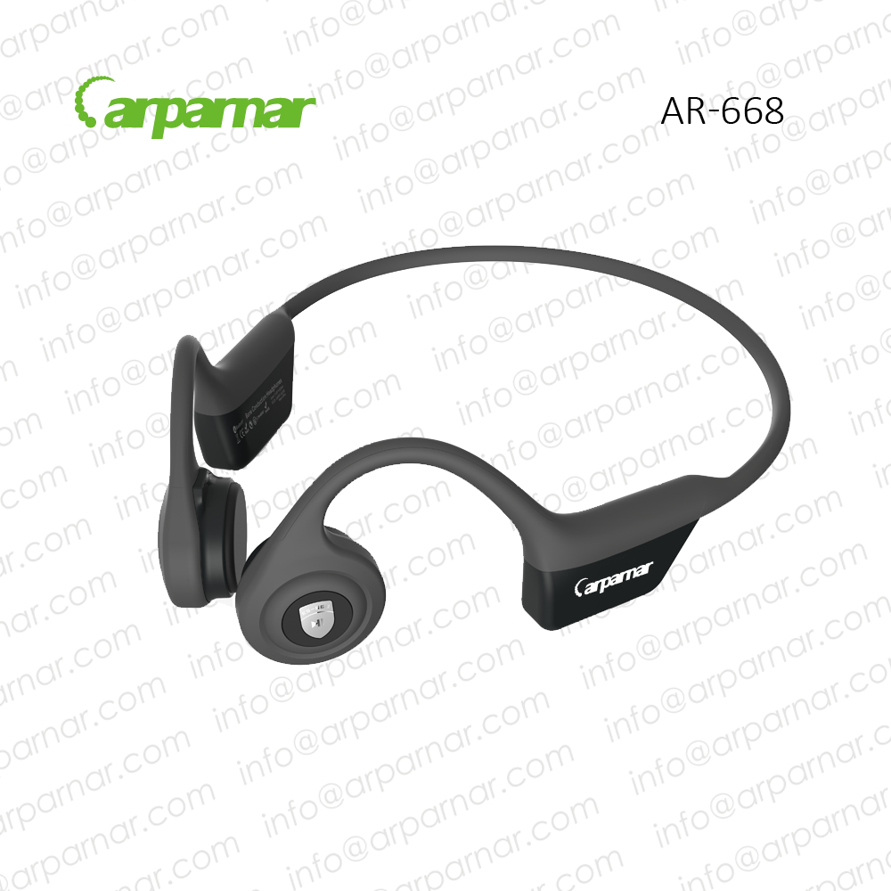 AR-668-gray arparnar bone conduction headphone